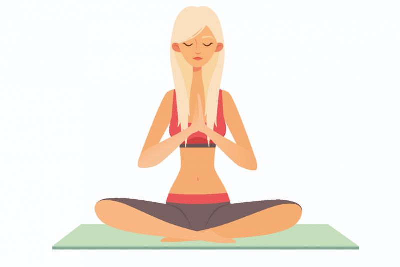 Yoga - Le tailleur (Sukhasana)