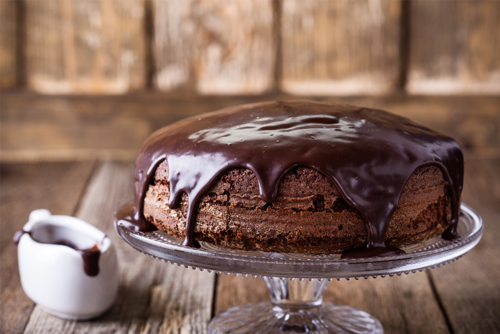 torta al cioccolato a strati