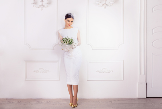 sposa, tubino