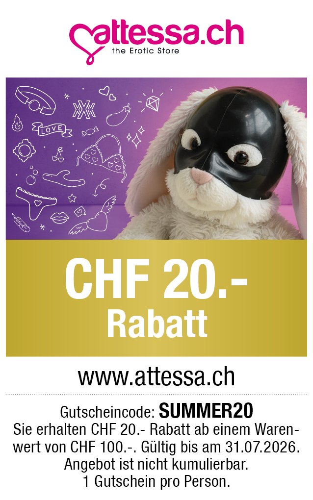 Gutschein: CHF 20 Rabatt bei attessa.ch
