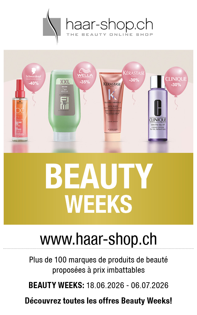 Beauty Weeks chez haar-shop.ch