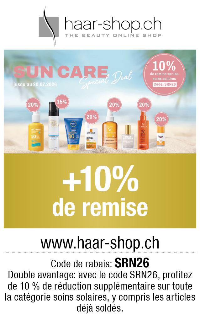+10% de remise chez haar-shop.ch
