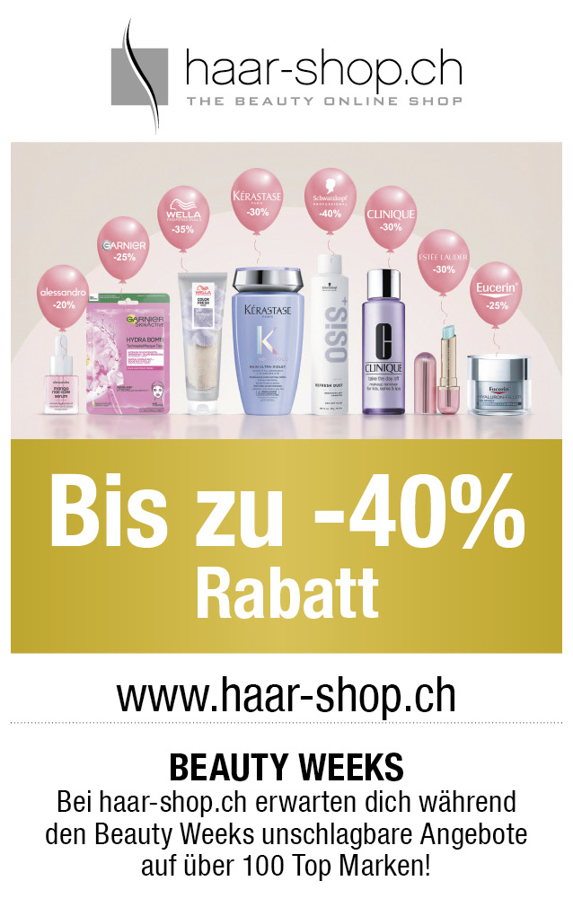 Beauty Weeks bei haar-shop.ch