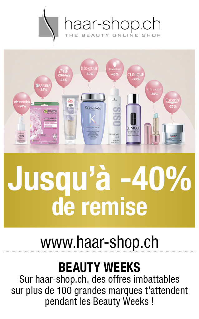 Beauty Weeks chez haar-shop.ch
